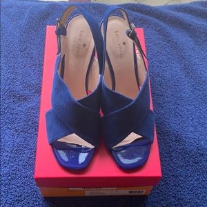 Kate Spade Cobalt blue sandals